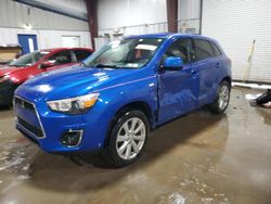 Salvage cars for sale at West Mifflin, PA auction: 2015 Mitsubishi Outlander Sport ES