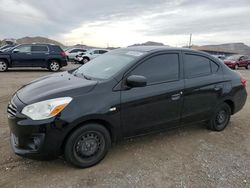 Salvage cars for sale from Copart North Las Vegas, NV: 2017 Mitsubishi Mirage G4 ES
