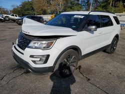 Ford Explorer salvage cars for sale: 2017 Ford Explorer XLT