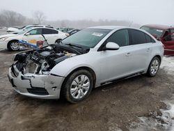 Salvage cars for sale at Des Moines, IA auction: 2012 Chevrolet Cruze LT