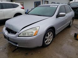 Salvage cars for sale at Pekin, IL auction: 2005 Honda Accord EX