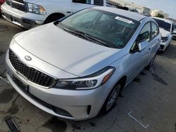 Salvage cars for sale at Martinez, CA auction: 2017 KIA Forte LX