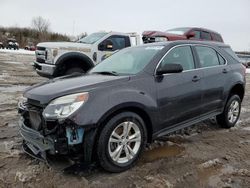 Salvage cars for sale from Copart Columbia Station, OH: 2016 Chevrolet Equinox LS