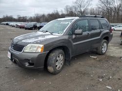 Salvage cars for sale at Ellwood City, PA auction: 2011 Mitsubishi Endeavor LS