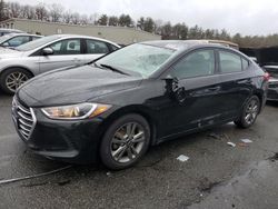 Salvage cars for sale from Copart Exeter, RI: 2018 Hyundai Elantra SEL