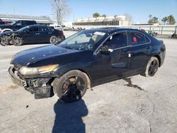 Salvage cars for sale at Tulsa, OK auction: 2009 Acura TSX