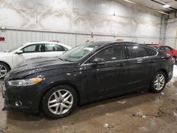 Salvage cars for sale at Milwaukee, WI auction: 2014 Ford Fusion SE