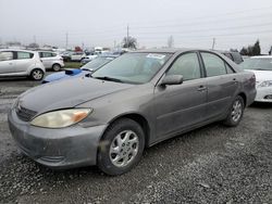 Toyota salvage cars for sale: 2004 Toyota Camry LE