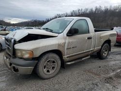Salvage cars for sale from Copart Hurricane, WV: 2003 Dodge RAM 1500 ST