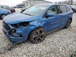 Ford Edge ST salvage cars for sale: 2020 Ford Edge ST