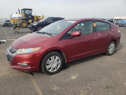 Salvage cars for sale at auction: 2010 Honda Insight LX