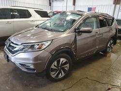 Salvage vehicles for parts for sale at auction: 2015 Honda CR-V Touring