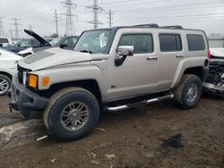 Salvage cars for sale at Elgin, IL auction: 2007 Hummer H3