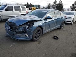 Hyundai Sonata SE salvage cars for sale: 2015 Hyundai Sonata SE