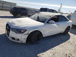 Salvage cars for sale from Copart Haslet, TX: 2014 Audi A6 Premium Plus