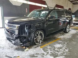 Chevrolet Suburban salvage cars for sale: 2017 Chevrolet Suburban K1500 LT