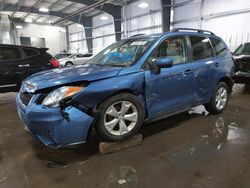Salvage cars for sale from Copart Ham Lake, MN: 2015 Subaru Forester 2.5I Premium