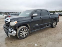 Vehiculos salvage en venta de Copart Houston, TX: 2016 Toyota Tundra Crewmax Limited