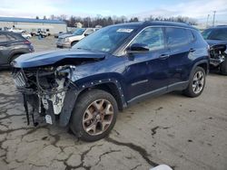 Salvage cars for sale from Copart Pennsburg, PA: 2018 Jeep Compass Limited