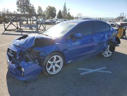 Salvage cars for sale from Copart Rancho Cucamonga, CA: 2015 Subaru WRX Premium