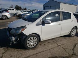 Salvage cars for sale at auction: 2015 Toyota Yaris