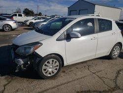 Toyota Yaris Vehiculos salvage en venta: 2015 Toyota Yaris