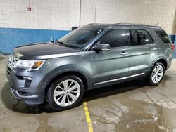 Salvage cars for sale from Copart Woodhaven, MI: 2019 Ford Explorer Limited
