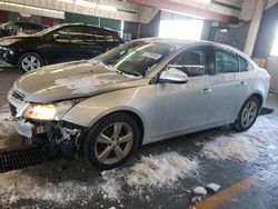 Salvage cars for sale at Dyer, IN auction: 2015 Chevrolet Cruze LT