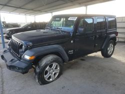 Salvage cars for sale at Anthony, TX auction: 2019 Jeep Wrangler Unlimited Sport