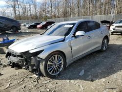 Infiniti salvage cars for sale: 2019 Infiniti Q50 Luxe