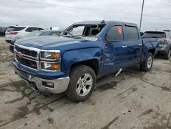 Chevrolet salvage cars for sale: 2015 Chevrolet Silverado K1500 LT