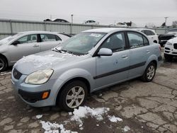 Salvage cars for sale at Dyer, IN auction: 2009 KIA Rio Base