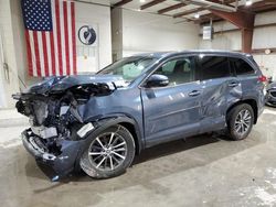 Salvage cars for sale from Copart Leroy, NY: 2019 Toyota Highlander SE