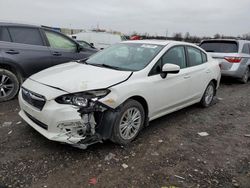 Subaru salvage cars for sale: 2017 Subaru Impreza Premium Plus