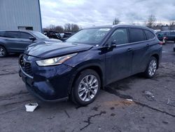 Salvage cars for sale at Portland, OR auction: 2022 Toyota Highlander Limited