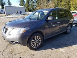 Vehiculos salvage en venta de Copart Arlington, WA: 2014 Nissan Pathfinder S