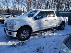 Vehiculos salvage en venta de Copart Candia, NH: 2017 Ford F150 Supercrew
