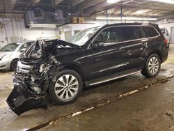 Salvage cars for sale from Copart Wheeling, IL: 2017 Mercedes-Benz GLS 450 4matic