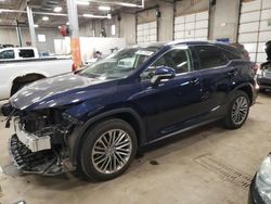 Salvage cars for sale at Ham Lake, MN auction: 2021 Lexus RX 350