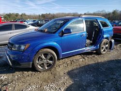 Salvage cars for sale from Copart Ellenwood, GA: 2015 Dodge Journey Crossroad