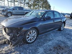 Audi salvage cars for sale: 2017 Audi A6 Premium Plus