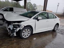 Toyota Corolla salvage cars for sale: 2020 Toyota Corolla LE