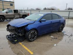 KIA salvage cars for sale: 2019 KIA Forte GT Line