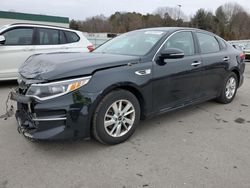 Salvage cars for sale from Copart Assonet, MA: 2016 KIA Optima LX