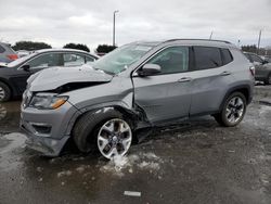 Salvage cars for sale from Copart East Granby, CT: 2019 Jeep Compass Limited
