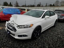 Salvage cars for sale from Copart Portland, OR: 2016 Ford Fusion SE
