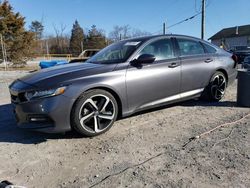 Salvage cars for sale from Copart York Haven, PA: 2018 Honda Accord Sport