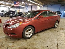Salvage cars for sale from Copart Wheeling, IL: 2012 Hyundai Sonata GLS