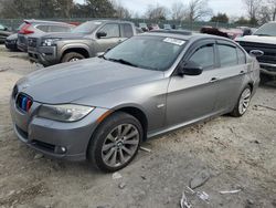 BMW salvage cars for sale: 2011 BMW 328 XI Sulev