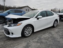 Salvage cars for sale at York Haven, PA auction: 2020 Toyota Camry LE